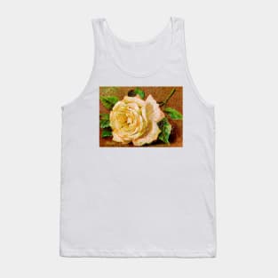 beautiful white rose Tank Top